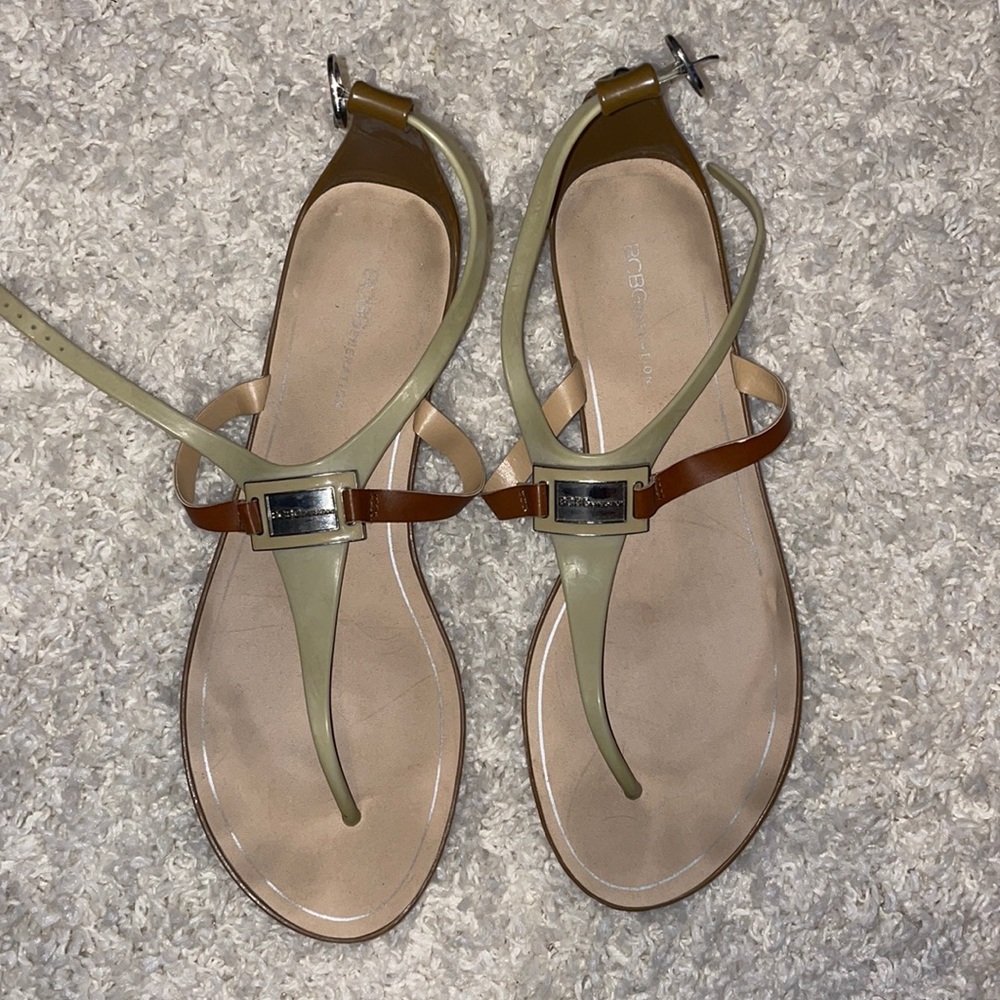 Tan sandals